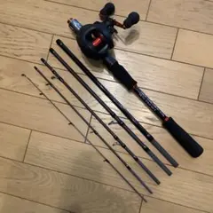 ショアジギ シーバス1.83mスピニング&ゴリ巻きスピニングリール3000番
