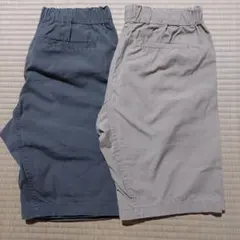 最終お値下げ　GUカジュアルショートパンツ 2色セット　S