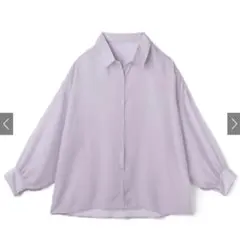 GRL[dk881]ドロップショルダーシアーシャツのサムネイル