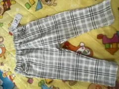 akachan honpo チェック柄パンツ