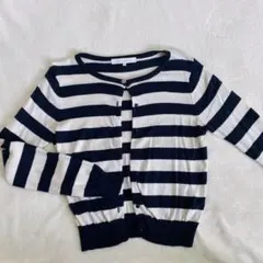 マーキュリーデュオ ニット カーディガン ボーダー長袖