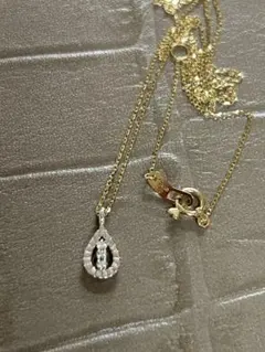《STAR JEWELRY GIRL 》K10/SVダイヤモンドネックレス