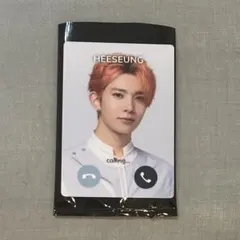 ENHYPEN ヒスン　もしもしカード　walk the line