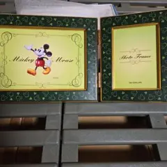 Disney ミッキーマウス フォトフレームセット