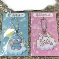 Sanrio 当たりくじ　アクリルチャーム　2点