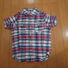 ダブルビー　ミキハウス　 チェックシャツ 120