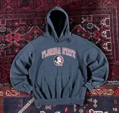 鉄*生様 champion カレッジロゴ プルオーバー パーカー チャコールグレ