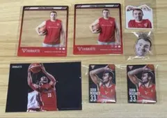 ジョン・ムーニー　千葉ジェッツ　ブロマイド　缶バッジ　アクキー