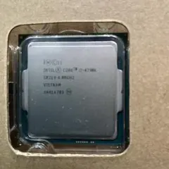 intel Core i7-4790K LGA1150【作動確認済】 CPU