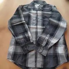 OLD NAVY チェック柄 長袖シャツ XL キッズ160