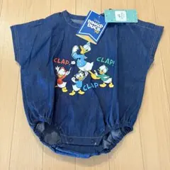 ディズニー ドナルド ロンパース 半袖 ベビー服 Disney 70