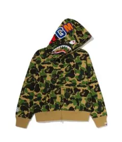 A BATHING APE シャークパーカー クレイジーパターン M - メルカリ