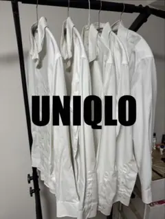 【UNIQLO】５点：スーパーノンアイロンシャツ（スリムフィット）