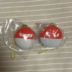 ポケモン ぺたんこマスコット Type でんき2 ガチャ ビリリダマ 2個セット