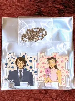 名探偵コナン アクリル パズル キーホルダー 高木渉 佐藤美和子 名探偵