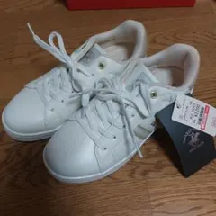 POLOレディーススニーカーM　ポロラルフローレン