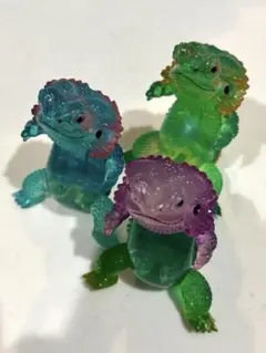 フトアゴン　ガチャ　フィギュア　3体　SO-TA