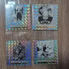 ドラゴンボール 40周年記念シール　ウエハース2 　4枚 まとめ売り