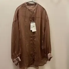 【新品未使用】CIAOPANIC TYPY シアーシャツ　ブラウン