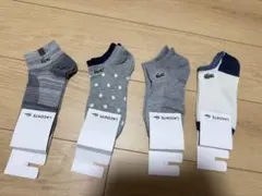 LACOSTE ラコステ ソックス 4足セット アンクル丈 22~24cm特価品のサムネイル