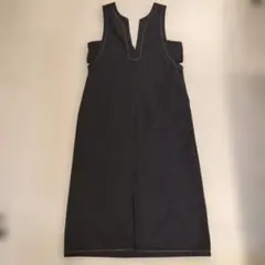 2way ジャンスカ タイトレディース　L　黒色