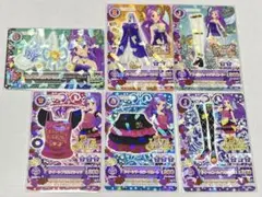 アイカツカード クイーンフリルコーデ パープルジュエリーコーデ 神崎美月