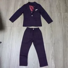 DAYCLOSET キッズ フォーマル スーツ セットアップ パープル