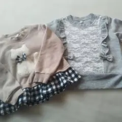 裏起毛トレーナーset