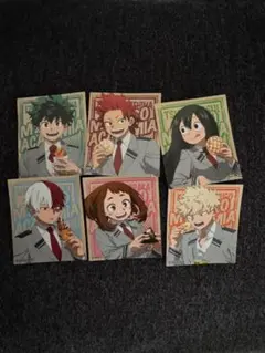 セブンイレブン 僕のヒーローアカデミア ステッカー 6枚セット