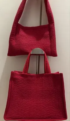 rinco❁様専用 ヌビ スクエア型トートバッグ ポシェット - メルカリ