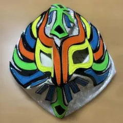 プロレスマスク シルバー ラメ カラフル