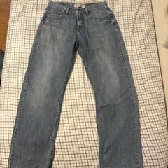 Wrangler ストレートデニム ライトブルー