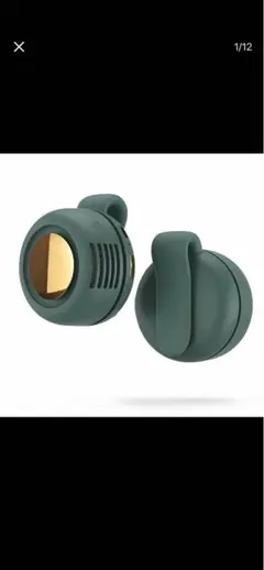 ダークグリーン ハンディファン・ネックファン