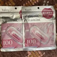 Yunth Pure VitaminC 100 PureC MASK 7枚　2袋のサムネイル