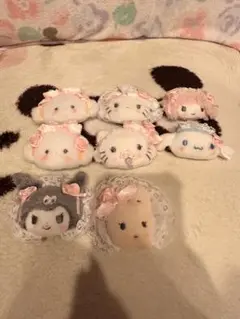サンリオ シークレットヘアクリップ フリル