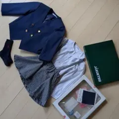 あかいとり幼稚園制服3点セット120