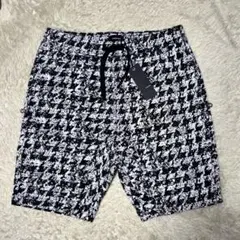 新品・タグ付き☆ZANEROBE ハーフパンツ 千鳥格子柄 サイズＬのサムネイル