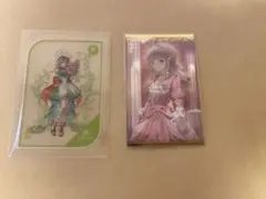 える にじさんじ 8周年特典クリアカード・2月ボイスビジュアルカード2点セット