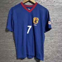 中田英寿 日本代表 ユニフォーム 96年 7番 JFA 青 M - メルカリ