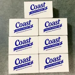 コースト 石鹸 7個 Coast デオドラント ソープ アイオープナー 青