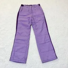 大セール！✨【Black&White】パンツ(0)紫系/ストライプ/スキーウェア