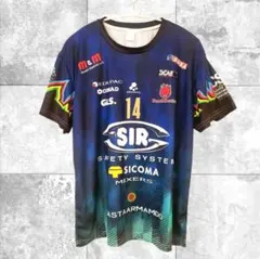 【匿名発送】新品　未使用　石川祐希選手所属 ペルージャ ユニホーム Tシャツ　Lのサムネイル