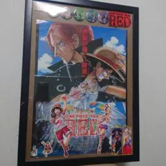 ONE PIECE FILM RED ポスターと（くら寿司限定）バッジ5個セット