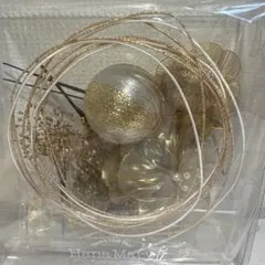 ゴールドの和装髪飾り