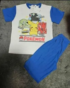 ポケットモンスター半袖パジャマ　ピカチュウサーナイト　しまむらバースデイ　西松屋のサムネイル