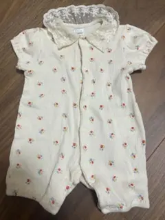 futafuta 花柄ロンパース 70