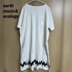 earth music&ecology チャーリー　スヌーピー　シャツワンピースのサムネイル