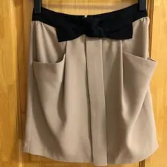 未使用 レディース リボン かわいい スカートM