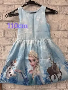 アナ雪　ドレス　110cm ワンピース