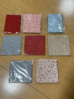 小花柄　生地　8枚セット　綿　布
